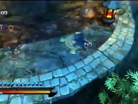 Sonic Unleashed - Chun-Nan : Visite du village (Nuit)
