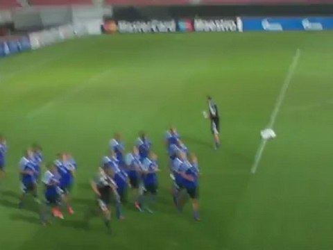 Η προπόνηση της Σάλκε στο Γεώργιος Καραϊσκάκης (1)