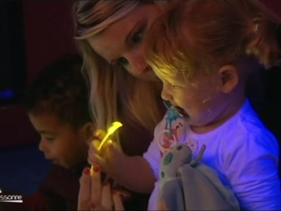 Une salle Snoezelen en crèche (Athis-Mons)