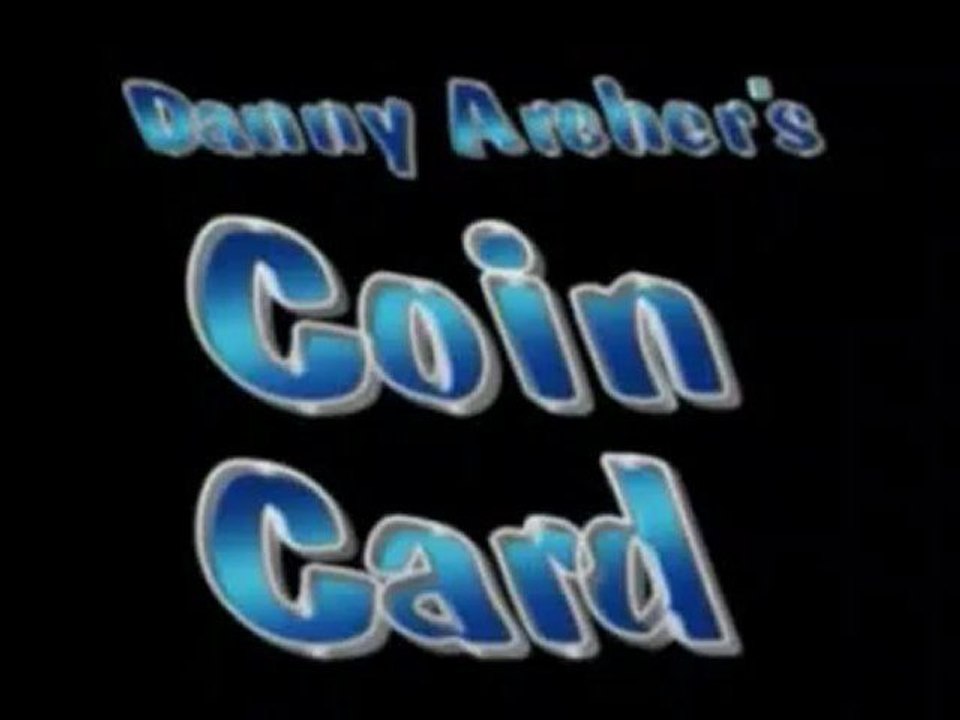 COIN CARD by Danny Archer (red) - Magic Trick