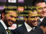 Live Ptv Sports Icc World Cup T20 Match Opening Ceremony in Hambantota 18 Sep 2012