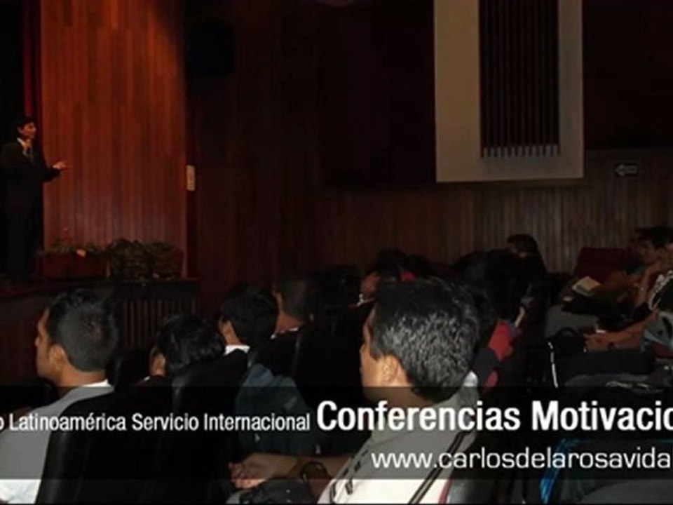 Conferencista Motivador para Convenciones y Congresos