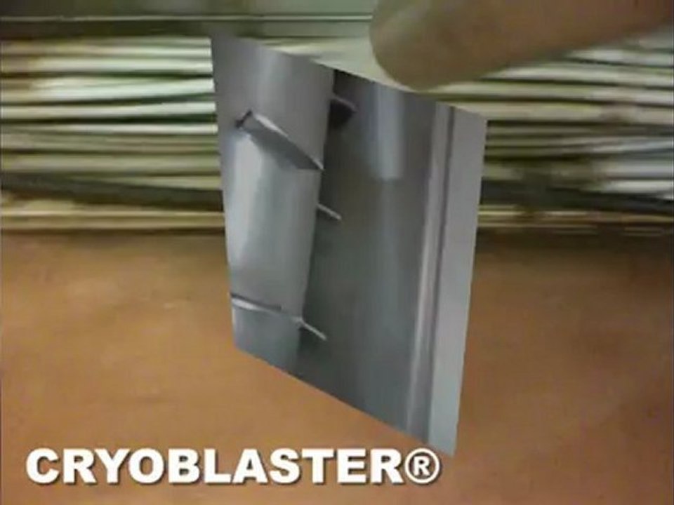 Nettoyage machine de stérilisation Safesteril par nettoyage cryogénique