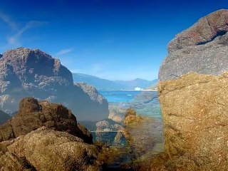 Скачать видео: Chronophotographie à la plage de Capu Laurosu dans le Golf du Valinco à Propriano en Corse du Sud