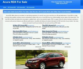 Acura RL For Sale