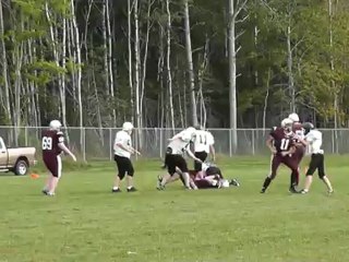 Vikings good downfield tackle
