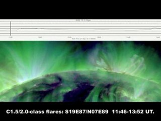 SOLAR ACTIVITY UPDATE: Rising Pair of New Regions (Sep 18th, 2012).
