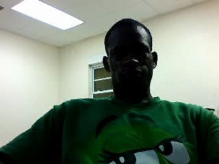 Me testing my webcam