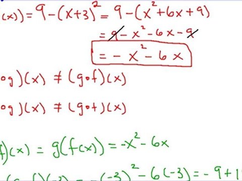 Funciones compuestas y evaluación