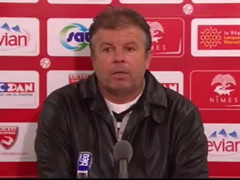 Nîmes-GFCA : Conférence de Presse