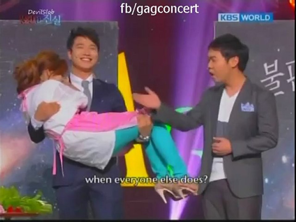 uncomfortable Truth Gag Concert E660 ( ENGSUB) 7 September 2012@kbsw