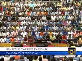 Así fue la reunión de Capriles con representantes de la campaña de todo el país