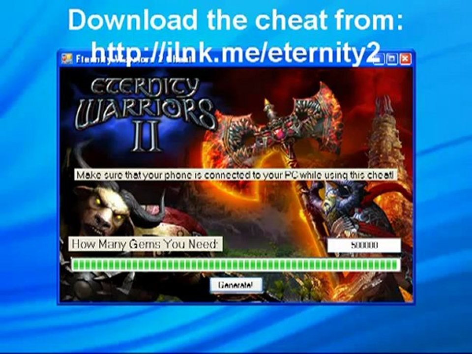 Eternity Warriors 2 Cheat [HACK] - FREE Download September 2012 Update