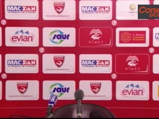 Nîmes 0-1 GFCA : Les réactions du Coach