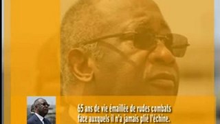 65 ans de L. Gbagbo. Voeux d'anniversaire de personnalités.