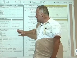 Remplir un constat à l'amiable