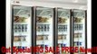 BEST PRICE Glass Door Freezers, Hinged, Top Mount, Includes 5'' Casters, Size:  82.5 X 34.75 X 103.75