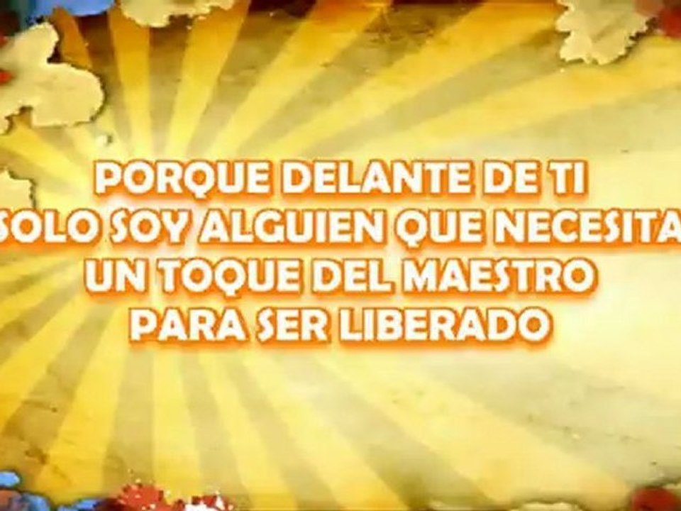 El borde  de tu manto Juan Alvarado (pista karaoke)