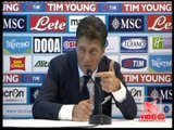 Napoli - Mazzarri, contro il Parma troppe palle gol sprecate (17.09.12)