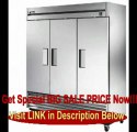 True TS-72F, All Stainless, 3 Door, 72 cu ft Reach-In Freezer REVIEW