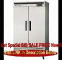 SPECIAL DISCOUNT MAXX Cold MCF-49FD 49-Cu-Ft Reach-In Two Door Commercial Freezer, Stainless