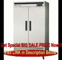 BEST BUY MAXX Cold MCF-49FD 49-Cu-Ft Reach-In Two Door Commercial Freezer, Stainless