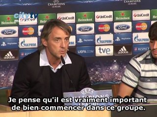 Mancini : "Nous avons besoin de jouer au football"