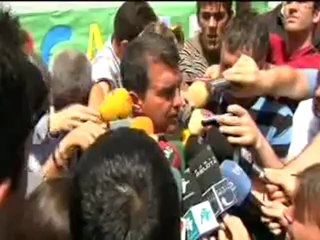 Laporta: "esperemos que se llegue a un acuerdo por Villa"