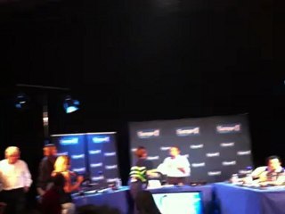 Lors de mon passage au casting Europe 1 2012 (Lille, Fr)