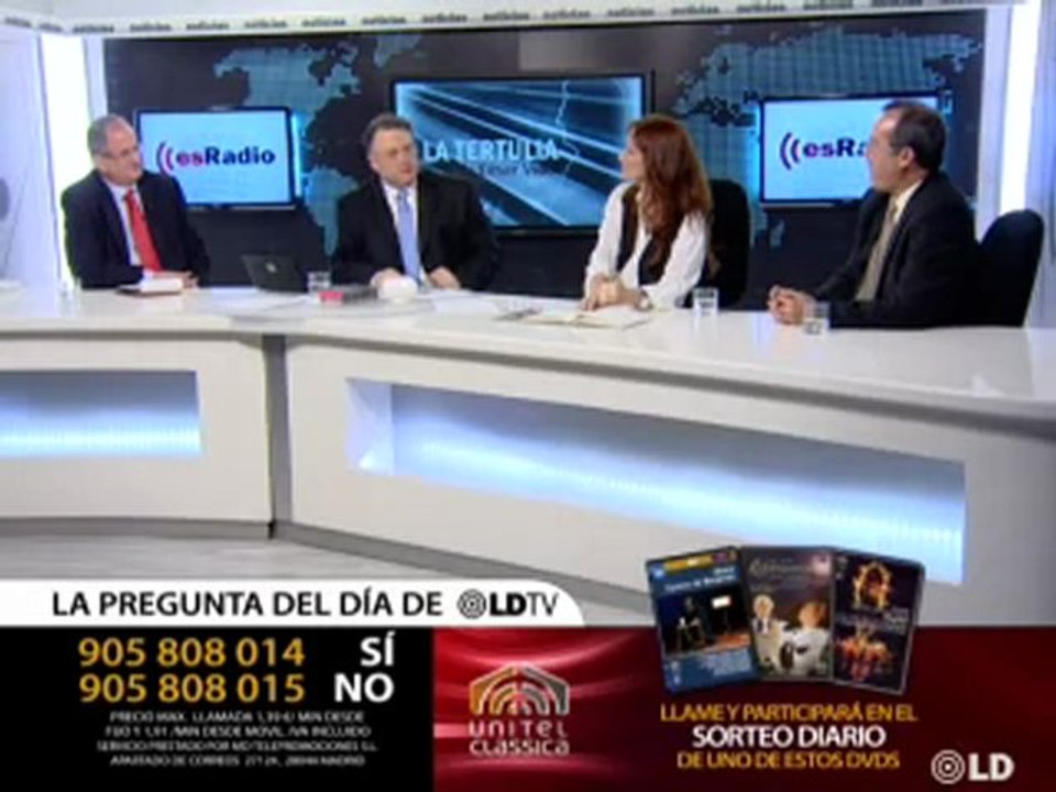 Tertulia política de César. Plan de ajuste de ZP