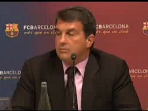 Laporta dice que el Real Madrid estuvo 'permanentemente interesado' en el fichaje de Villa