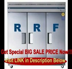 Three Door 2/3 Refrigerator and 1/3 Freezer Dual Temperature FOR SALE