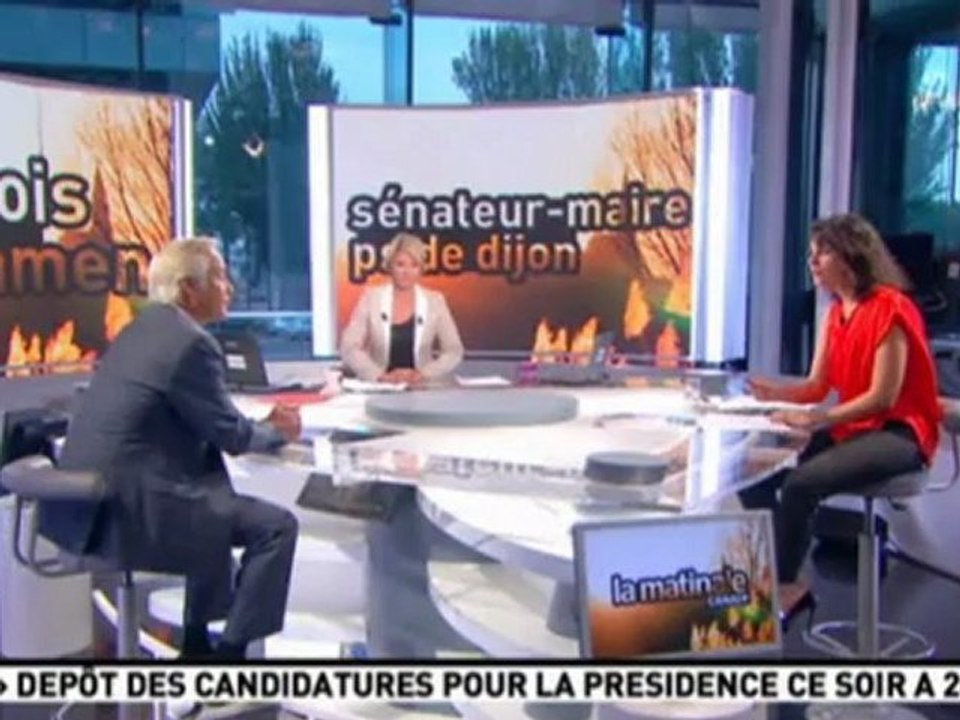 François Rebsamen : L'invité politique de la matinale de canal +