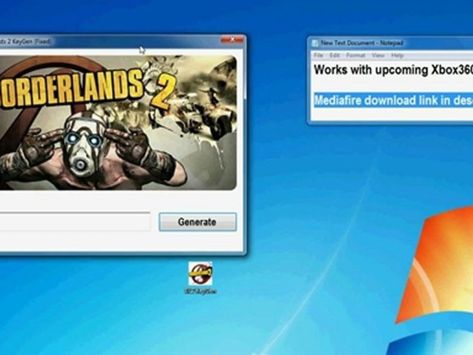 Borderlands 2 KeyGen xbox360 free codes