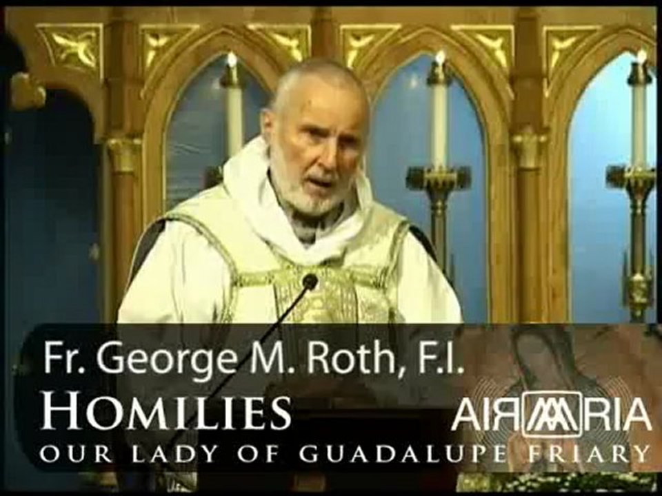 Sep 18 - Homily: He lived more in Heaven than on earth