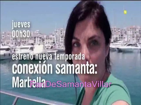 Promo Conexion Samanta Marbella, Jueves a las 00:30 Samanta Villar