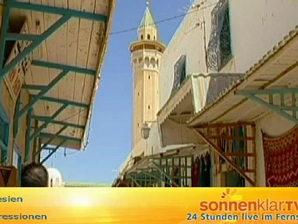 Destinationszuspieler Tunesien