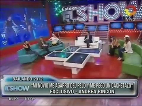 Andrea Rincón contó por qué lloró en ShowMatch Antes de bailar mi novio me agredió