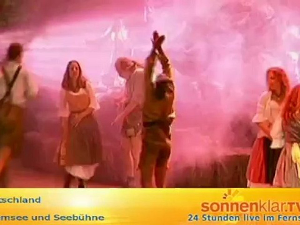 Chiemsee und Seebühne Sommer