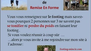 Footing combien de fois par semaine