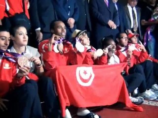 عودة أبطال تونس...والله شرفتونا