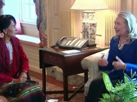 Myanmar's Suu Kyi makes landmark trip to U.S.