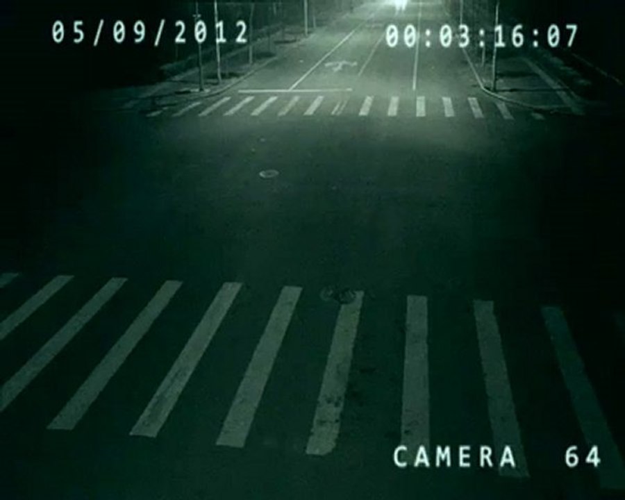 Alien or SuperHero? caught on cam