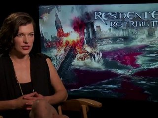 Milla Jovovich - Interview Milla Jovovich (Anglais)