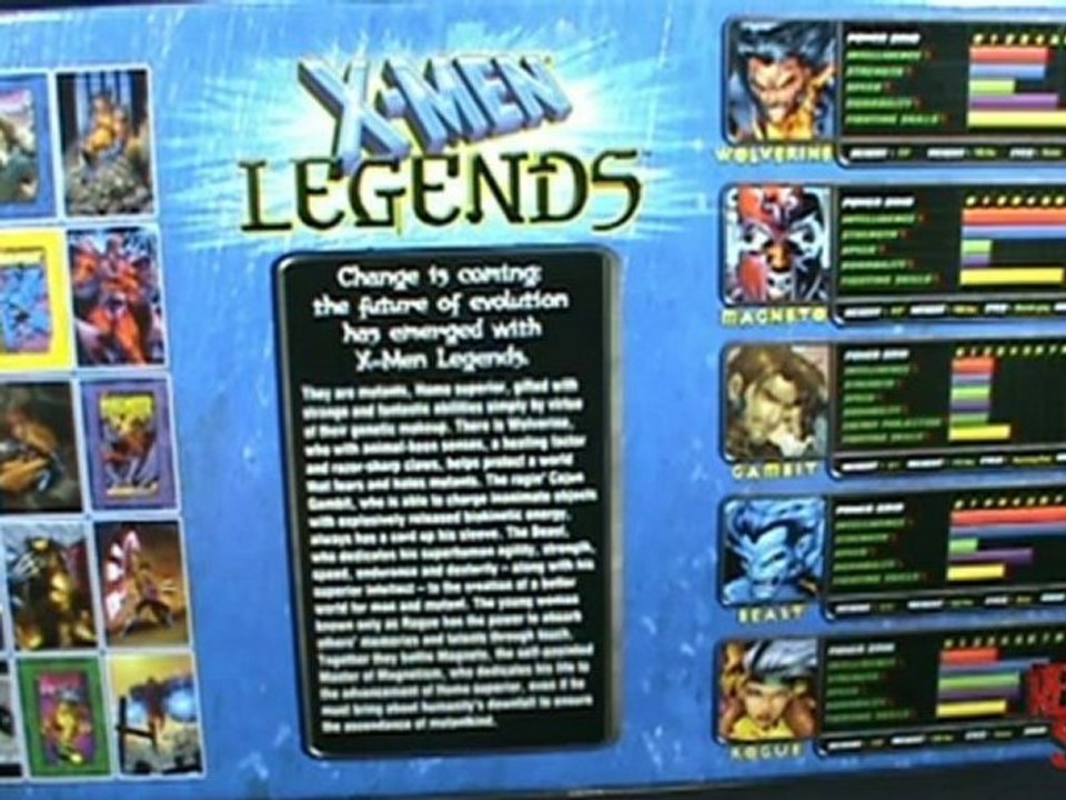 Toy Spot - Marvel Legends X-men Legends Boxed set, the Box