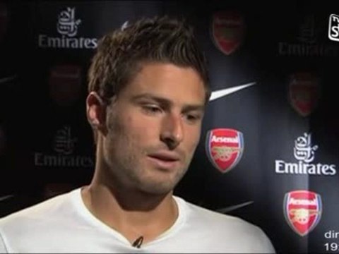 Olivier Giroud : Le match MHSC- Arsenal (Montpellier)
