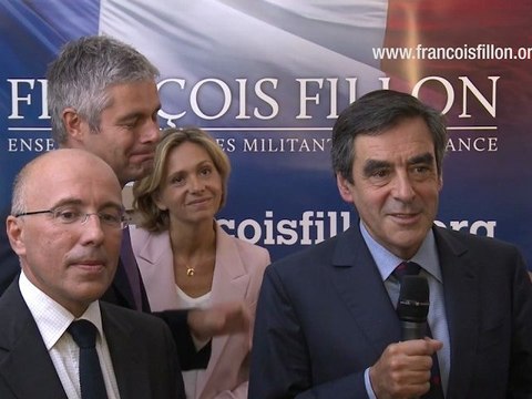 François Fillon annonce 45 000 Parrainages reçus pour sa candidature à la présidence de l'UMP