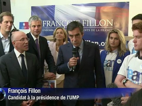 UMP: Fillon revendique 45.000 parrainages d'adhérents