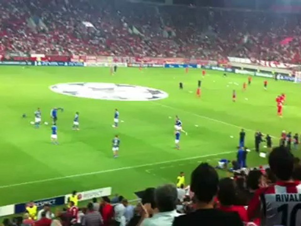 Η βράβευση του Κ. Παπαδόπουλου από τον Ολυμπιακό