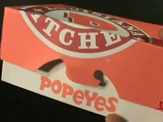 Popeye's Chicken Strip Combo